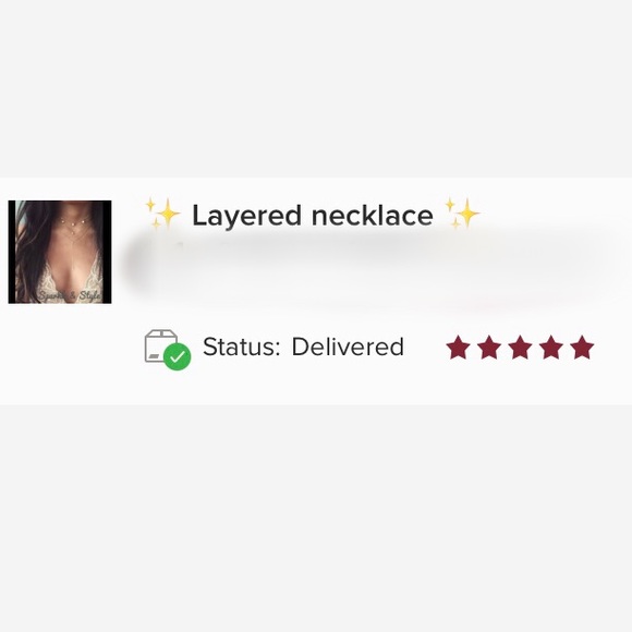 ✨ Layered necklace ✨ - Picture 3 of 3